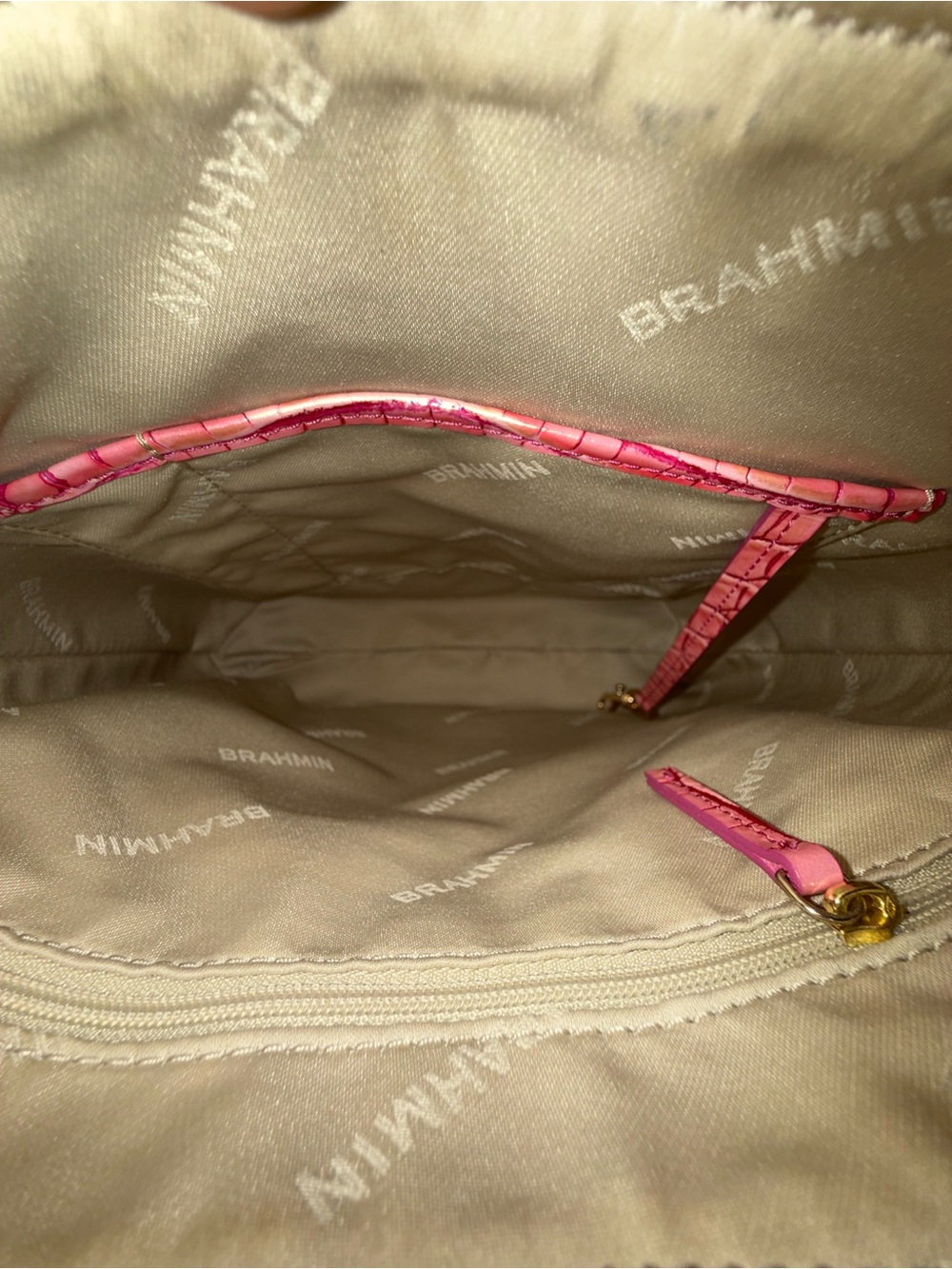 Brahmin EUC Katie Cupid Ombre w Veronica Wallet - Picture 3 of 4